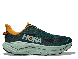 Мужские беговые кроссовки Hoka Challenger ATR 8 M зелёно-оранжевые