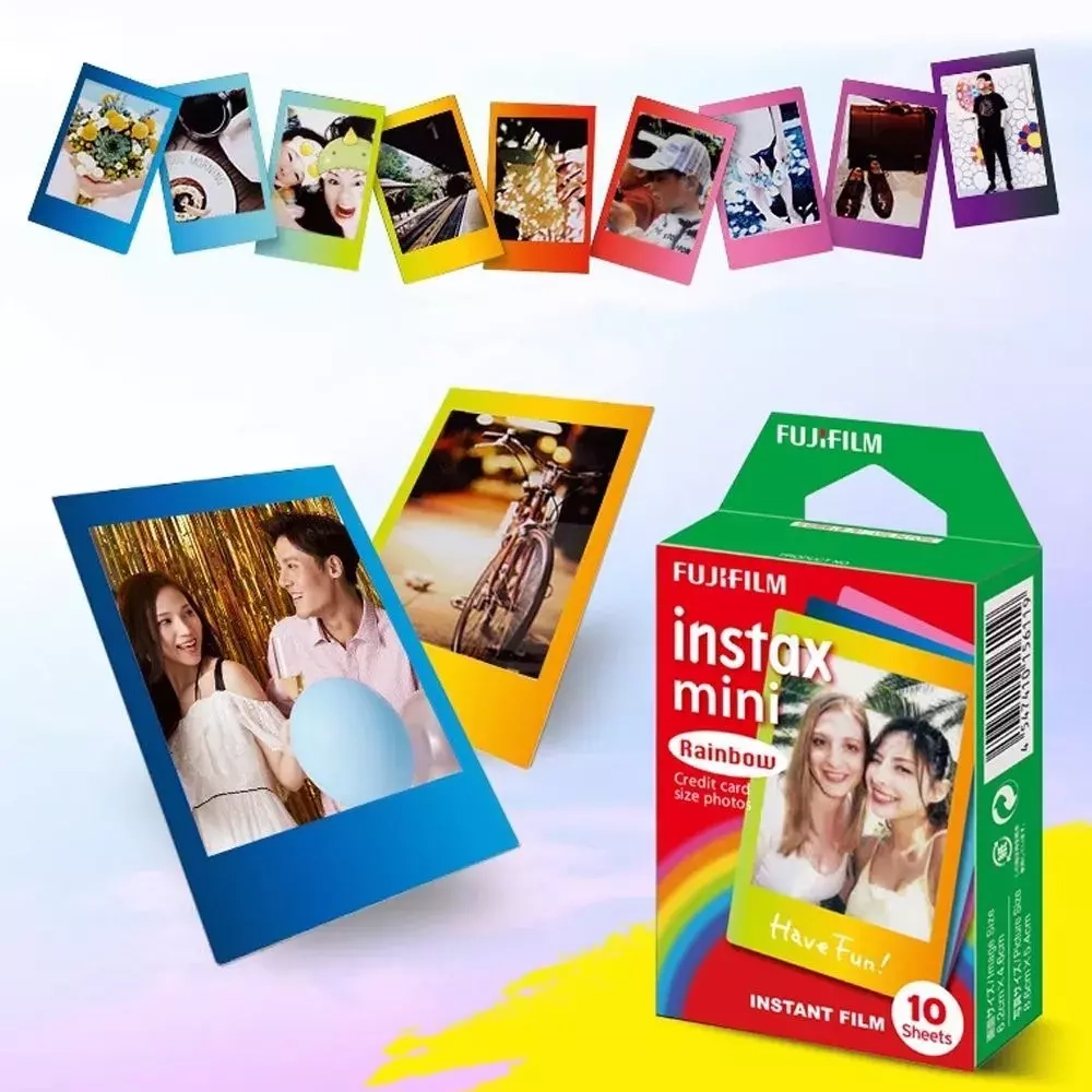 FUJIFILM instax mini Rainbow ISO 800 Sheets 10