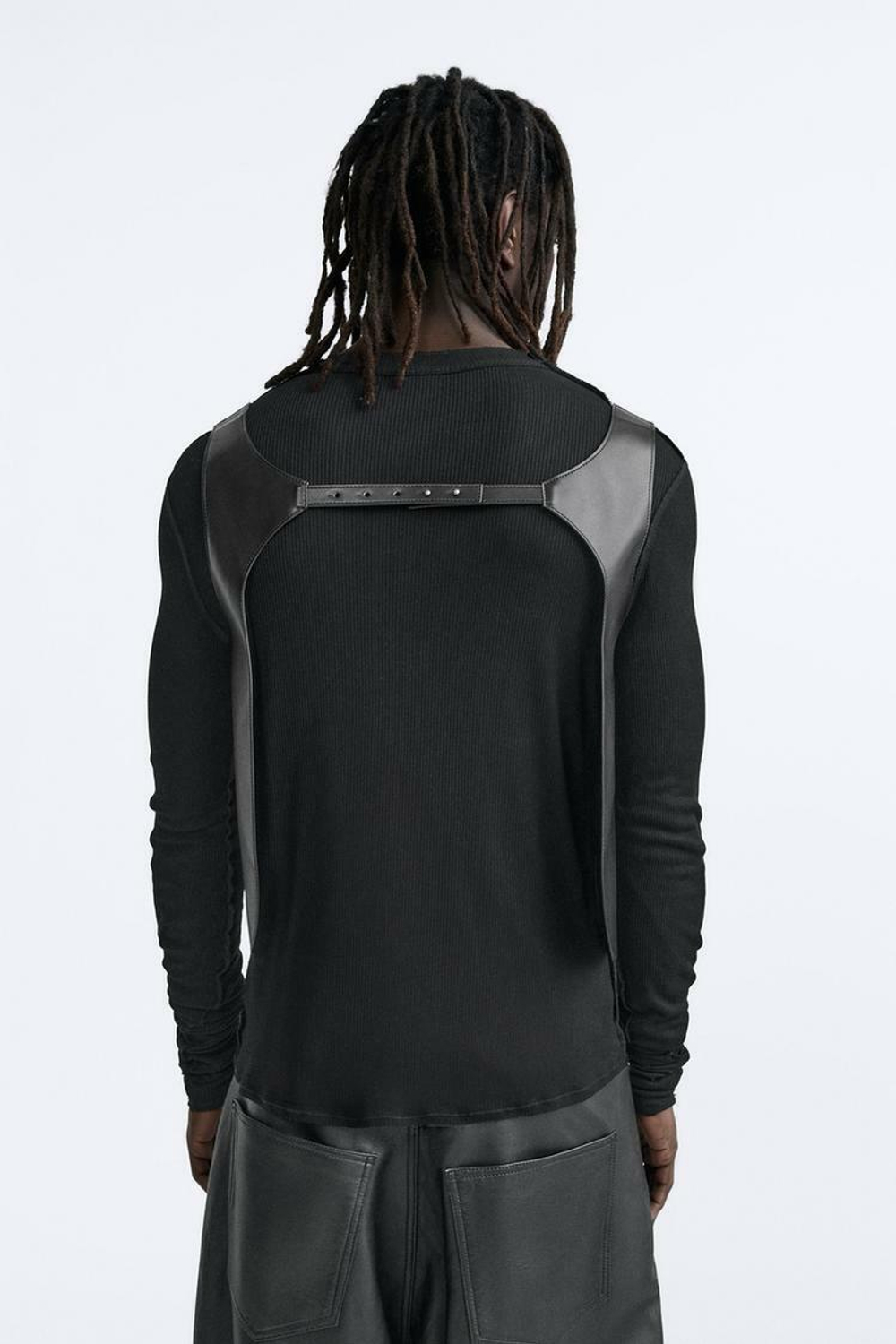 ZARA СУМКА С ПЛЕЧЕВЫМ РЕМНЕМ SOFT, ЧЕРНЫЙ