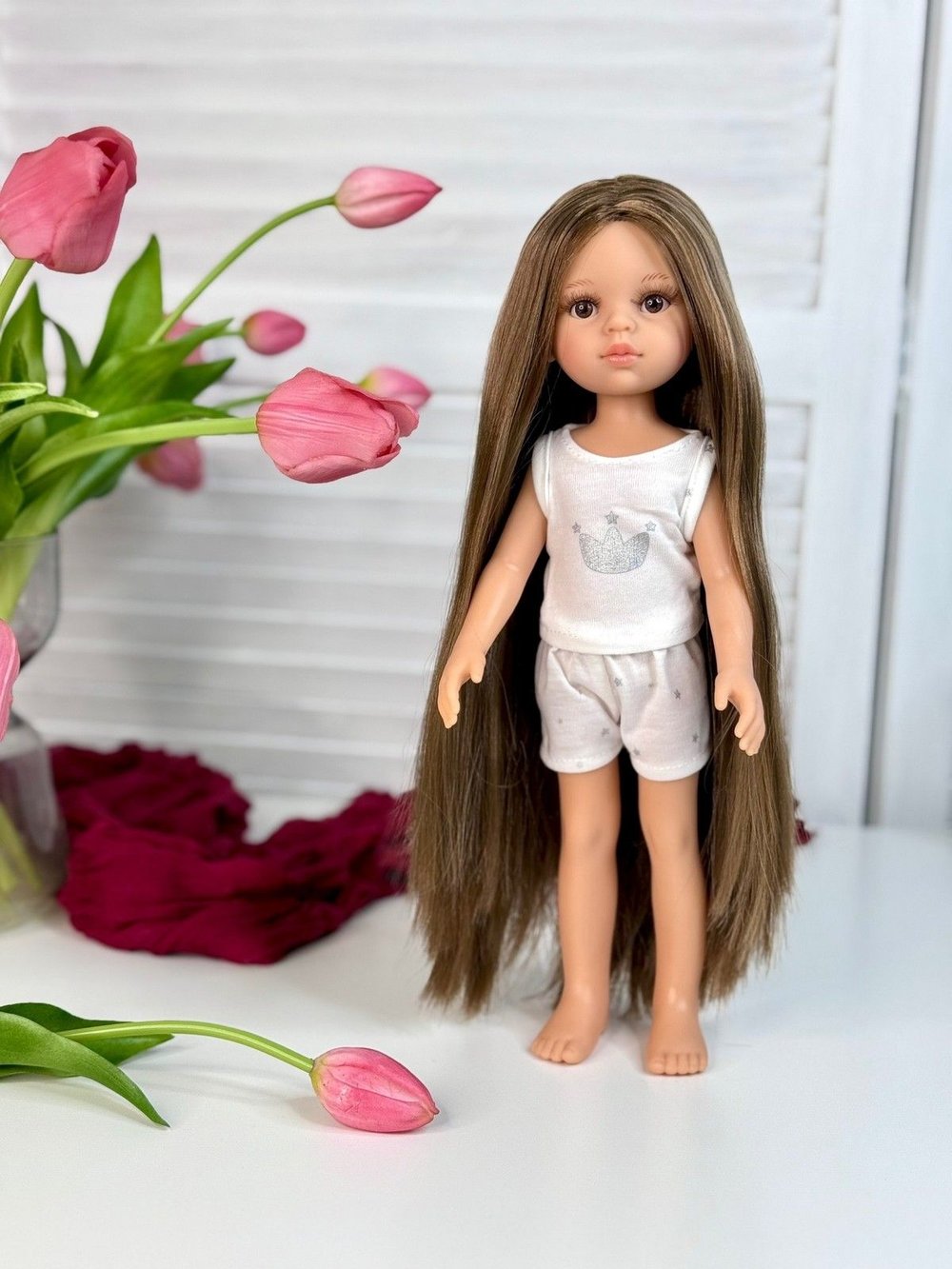 Кукла для девочки Paola Reina 32см Лаура в пижаме