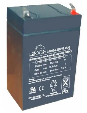 Аккумуляторы LEOCH DJW12-2.9 - изображение 1 Аккумуляторы LEOCH DJW12-2.9 - фото 1
