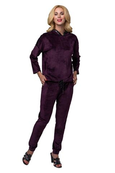 Спортивный костюм на кулиске (Размер: L) (Цвет: фиолетовый)