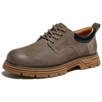 CAMEL Work Boots Men"s Low top Khaki/Desert Yellow