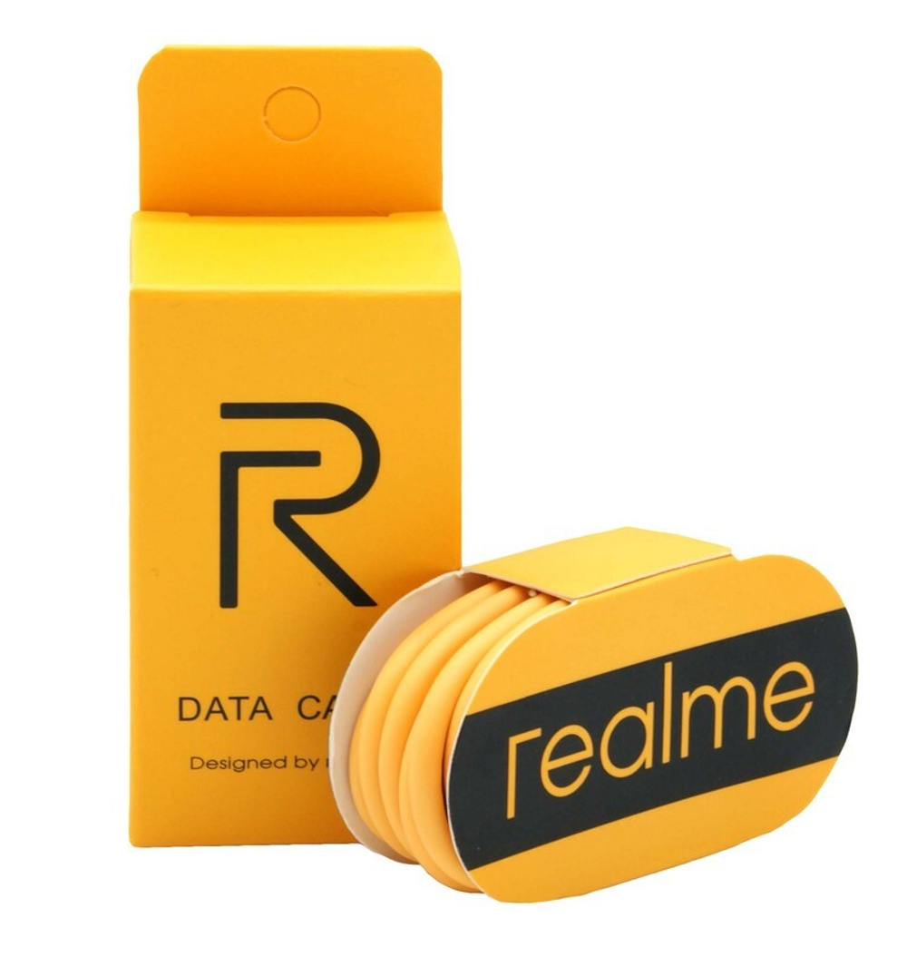 Кабель USB - Micro REALME (оранжевый) 1м