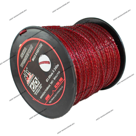 Леска триммерная AEZ серии ULTRA PRO тип Whisper износостойкая 3,00мм(240м)