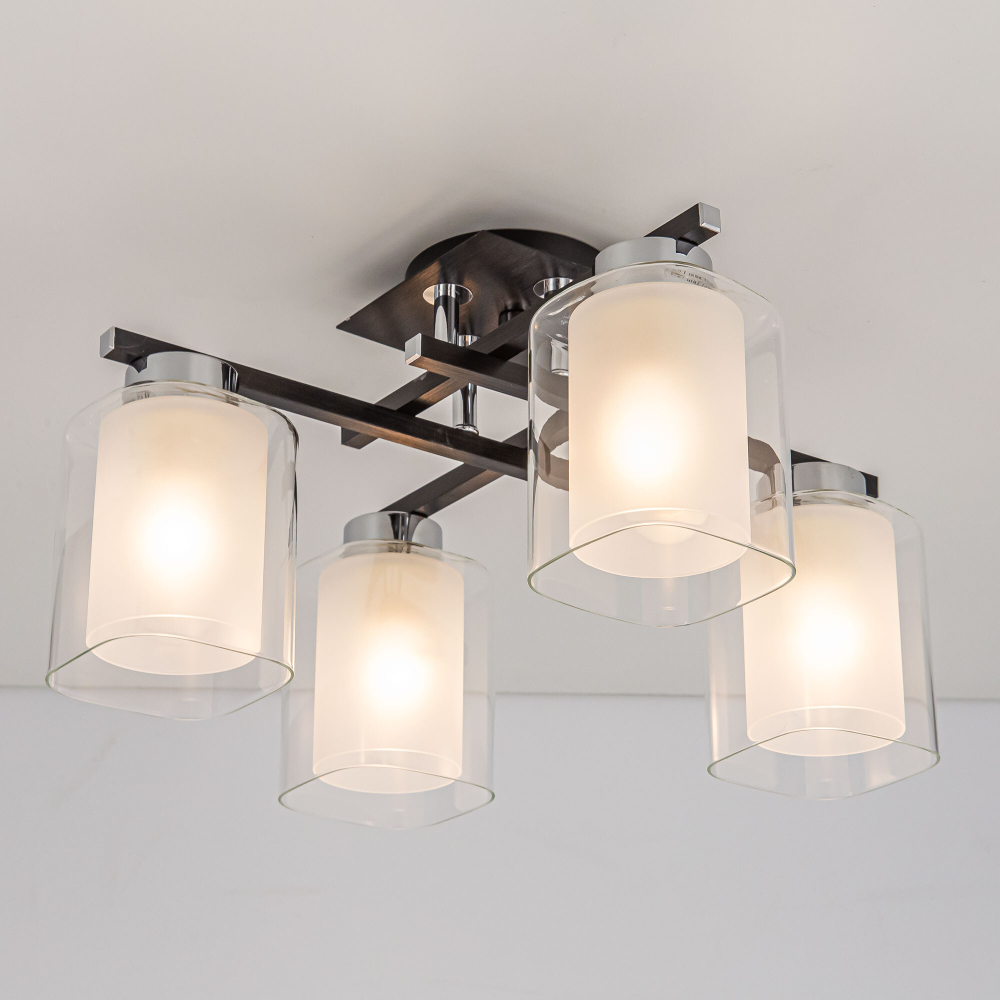 Citilux Диез CL111141 Люстра потолочная Чёрная