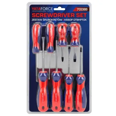 Отвертки, набор 8пр. YATAFORCE YF-7008B