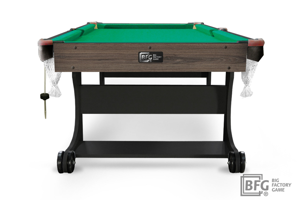 Бильярдный стол BFG Compact Light 6 (Анкор+черный)