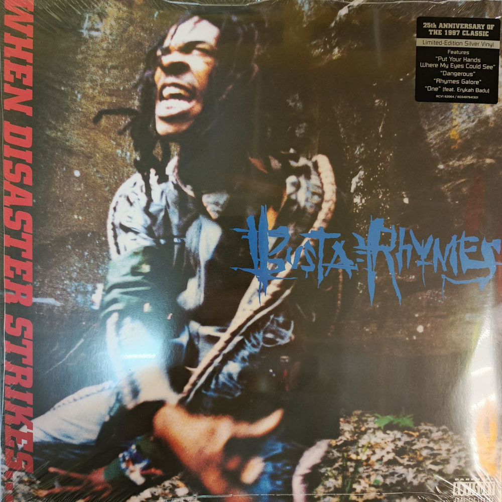 Busta Rhymes ‎– When Disaster Strikes (Чехия 2023г.) Silver