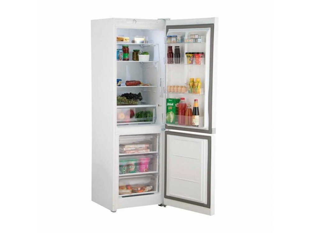 Холодильник двухкамерный Hotpoint HT 4180 W Total No Frost белый/серебристый