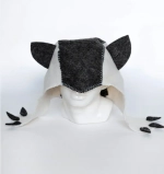 Шапка банная классическая «Кошка», цвет комбинированный, (без упаковки)