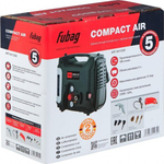 Компрессор поршневой безмасляный FUBAG Compact Air + набор из 5 предметов 6412320