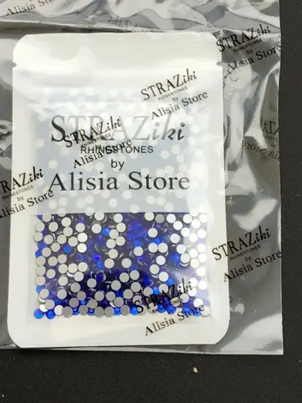 Стразы холодной фиксации стекло ss16 Sapphire