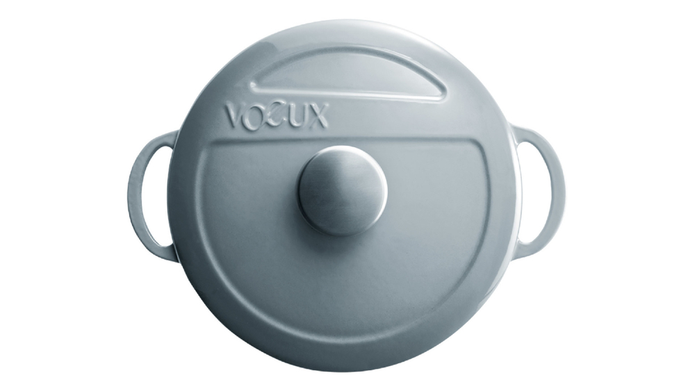 Кастрюля 3.8л Voeux Gracieuse серая