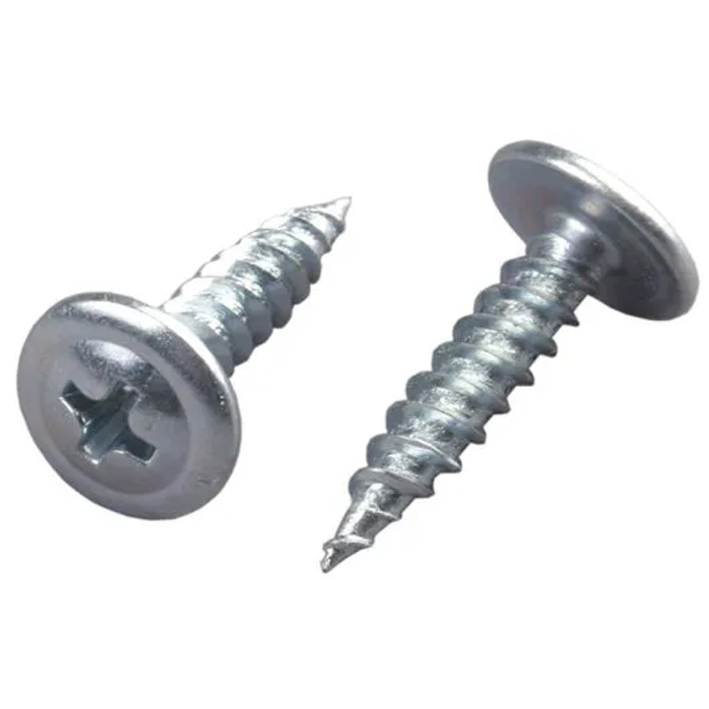 Саморез с прессшайбой 4,2х16 острый, оцинк.