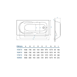 Акриловая ванна Koller Pool OLIMPIA180X80 белая