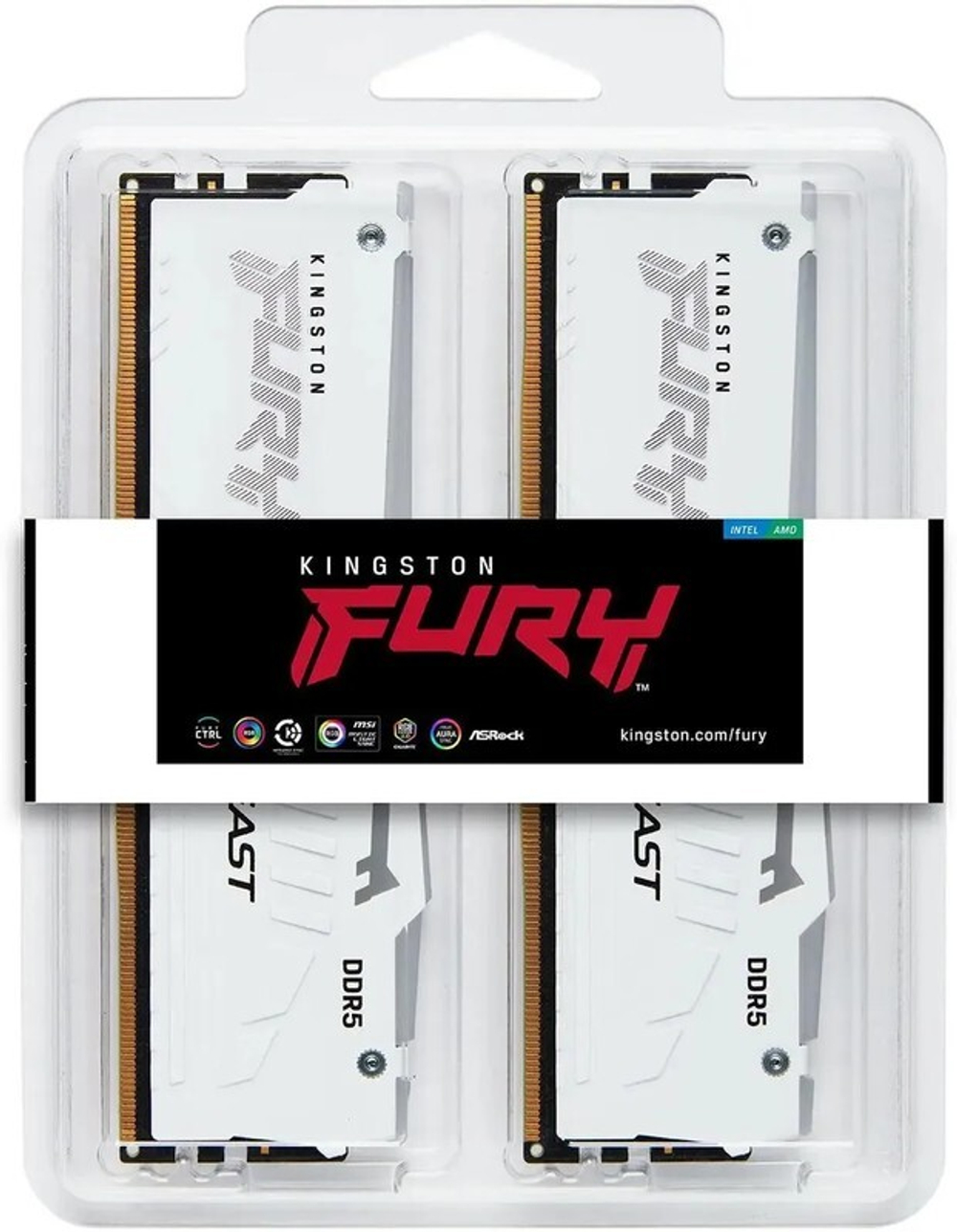 Модуль памяти DDR5 32GB (2*16GB) Kingston FURY KF560C30BWEAK2-32