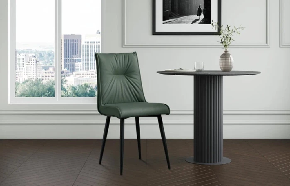 Стул Сенатор кожа Олива