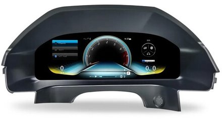 Электронная панель приборов Mercedes-Benz E-класс W212 2012-2015 (NTG 4.5) - Radiola 1317A с LCD / ЖК 12.3" экраном QLED