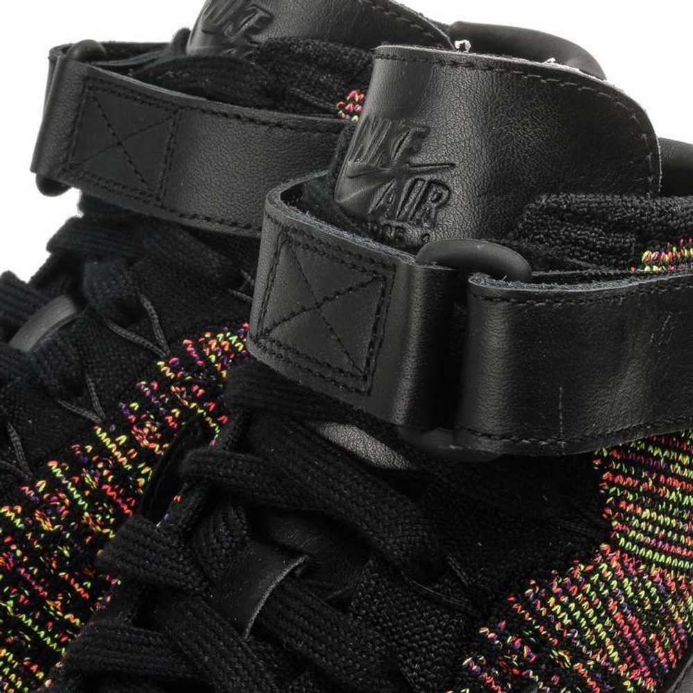 Кроссовки Nike Air Force 1 Flyknit Multi-Color Black
