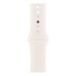 Apple Watch Series 10, 42 мм корпус из алюминия цвета «Rose Gold», ремешок Sport Band размера M/L цвета «Light Blush»