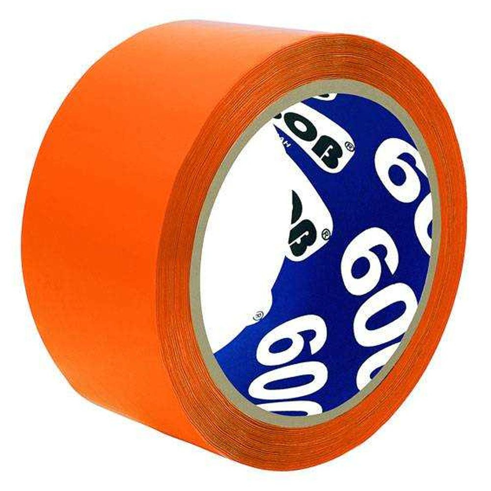 Лента упаковочная (скотч) UNIBOB 48 мм*66 м ОРАНЖЕВАЯ 45мкм