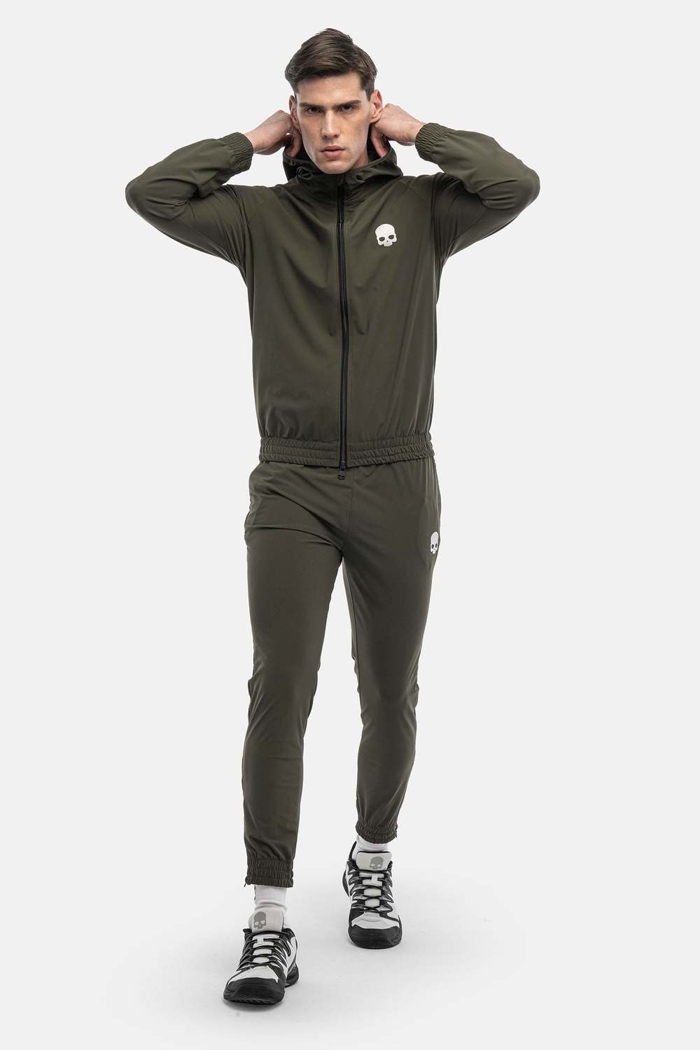 Ветровка Hydrogen TECH FZ SWEATSHIRT SKULL (TC0003-164)