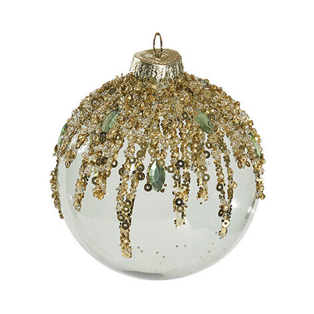 Шар "Золотая олива" 8см GY209