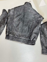 Кожаная куртка Yves Saint Laurent