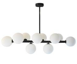 Kink Light 07508-10,19 Люстра Сида черный E14 10*10W