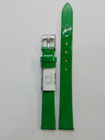 12 мм. Ремень кожаный. Гладкий лаковый.