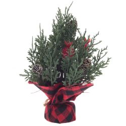 GAEM Изделие декоративное "Елка", L10 W10 H17 см, 4в.