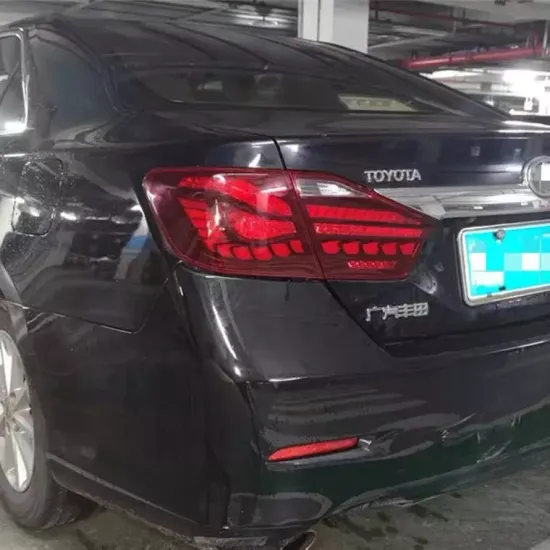 Задние фонари Тойота Камри V50 2011-2014 V4 type ТЕМНЫЕ