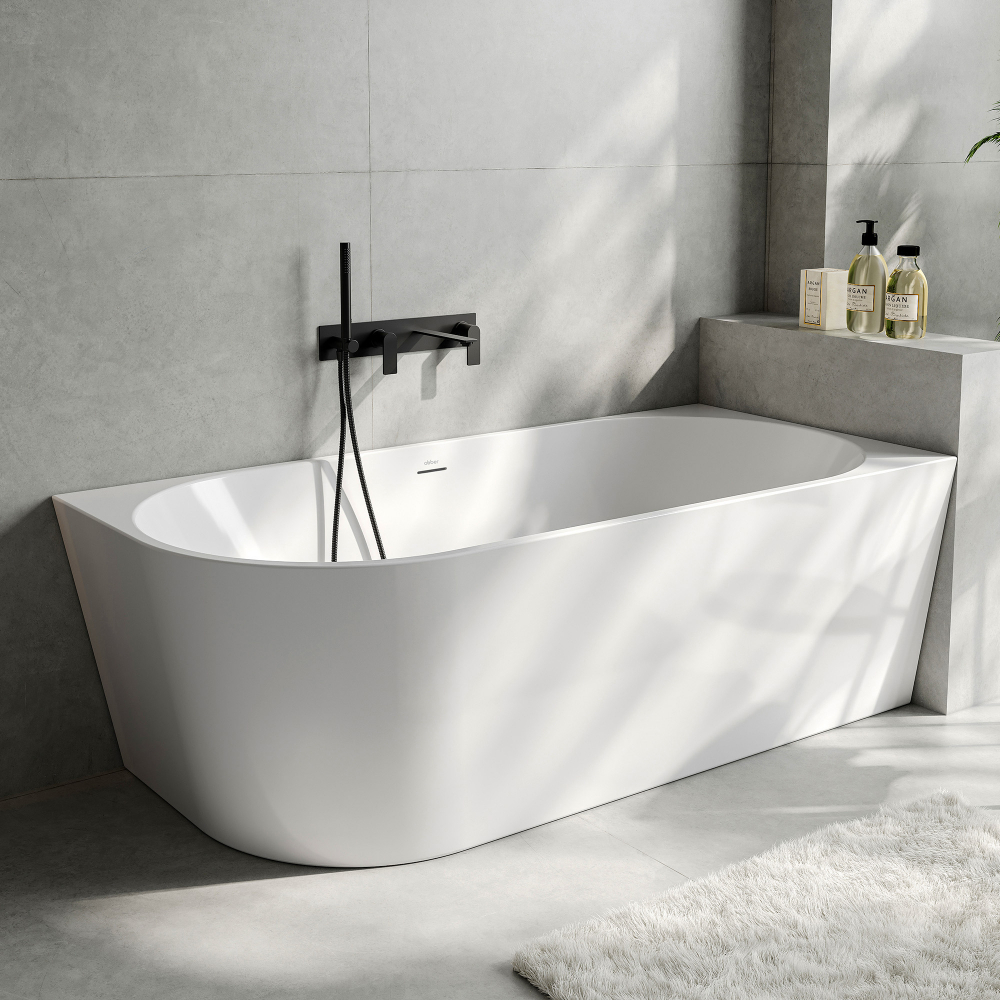 Акриловая ванна ABBER AB9502-1.8 R белая