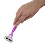 Бритвенный станок многоразовый женский, 5 лезвий, 12 кассет, плавающая головка, X-ONE (ИКС-УАН), 700021