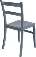 Стул пластиковый Siesta Contract Tiffany, темно-серый