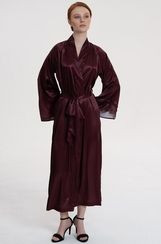 Халат Mia-Amore 4599 "Lilirose" винный