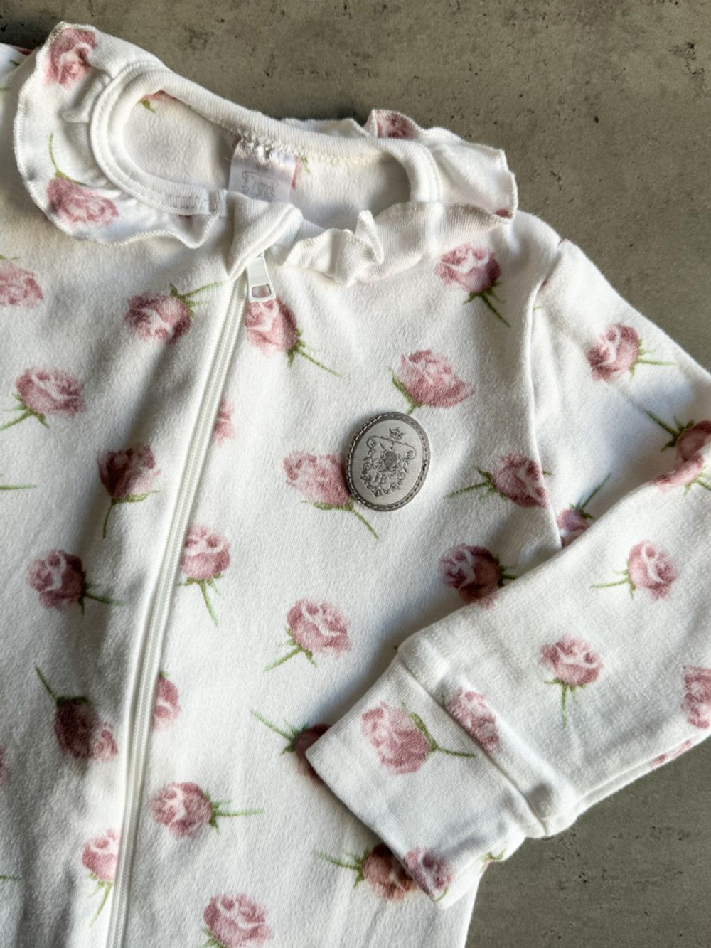 Хлопковый комбинезон слип Наследникъ Выжанова, 80