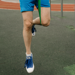 ITEX SPORT резинка для подтягивания на турнике, эспандер ленточный зеленый (сопротивление 25-70 кг), оптом