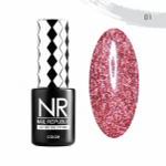 Nail Republic Гель-лак Flash 01 (светоотражающий), 10 мл