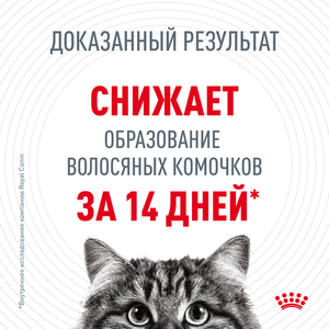 Корм для кошек, Royal Canin Hairball Care, в целях профилактики образования волосяных комочков в желудочно-кишечном тракте