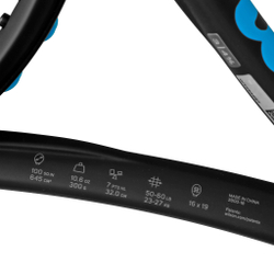 Теннисная ракетка Wilson Ultra 100 Countervail Black Tour Racket (Special Edition)