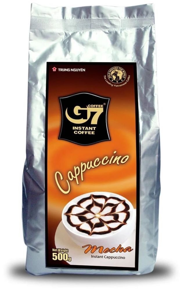 Растворимый кофе Trung Nguyen G7 3 в 1 Капучино Мокко 500 г, 2 шт
