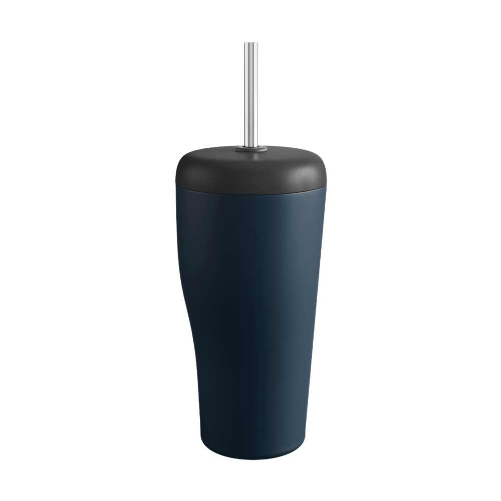 Дорожный стакан с трубочкой Georg Jensen Sky Blue, 400 мл