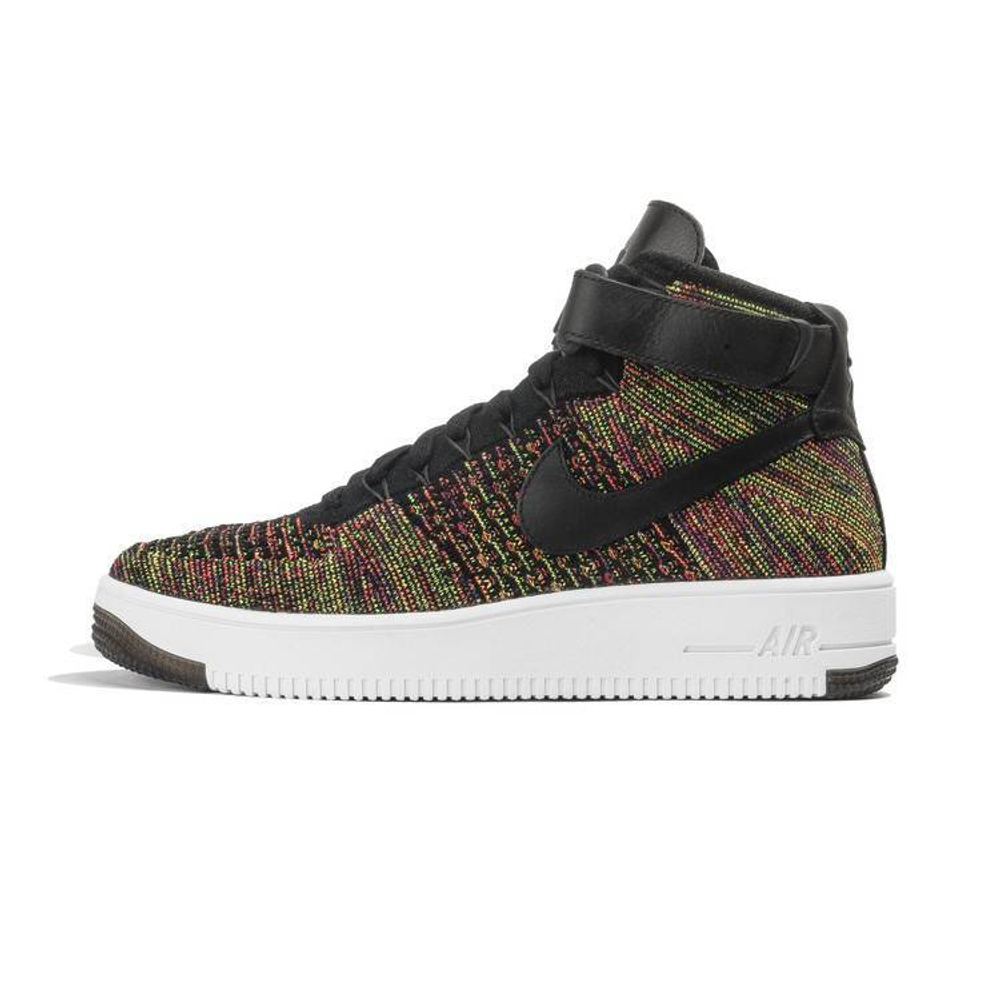 Кроссовки Nike Air Force 1 Flyknit Multi-Color Black