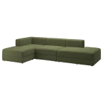 Диван 3-местный - IKEA JÄTTEBO/JATTEBO, 71x160x324см, зеленый, ЙЕТТЕБО ИКЕА