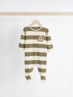 Комбинезон / Cлип для малышей Next B48-427, 3 шт., Хаки, Красный