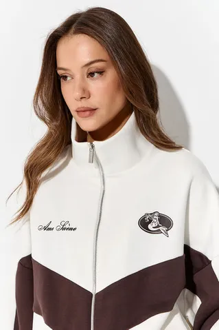 Олимпийка колор-блок 