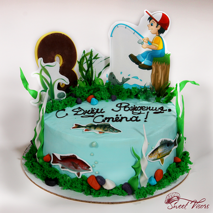 "Детская рыбалка" (декор)