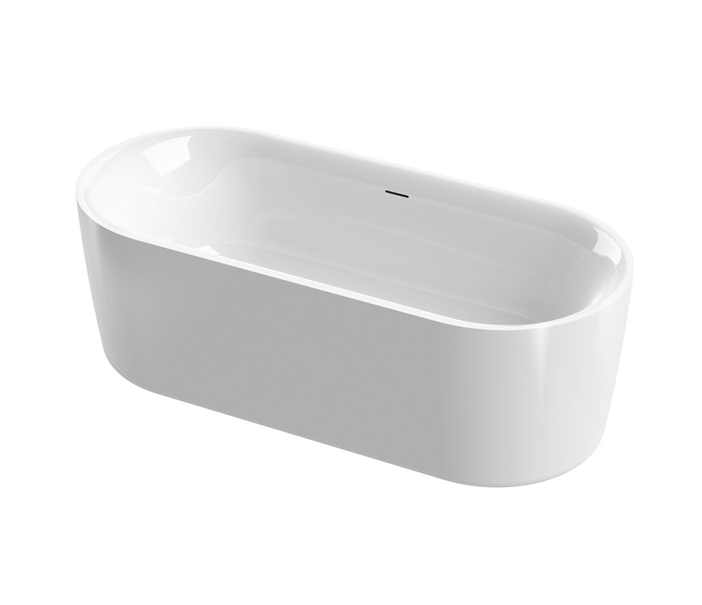 Ванна акриловая 180х80 Cezares METAURO-INT-Central-180-80-60